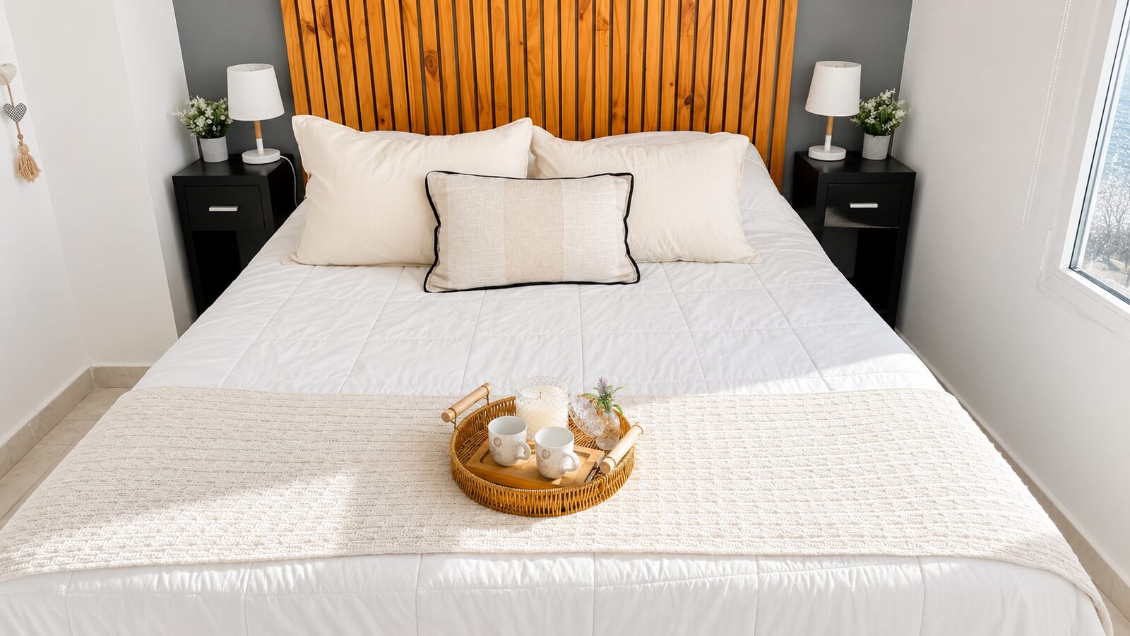 Cama queen de Boutique Suite