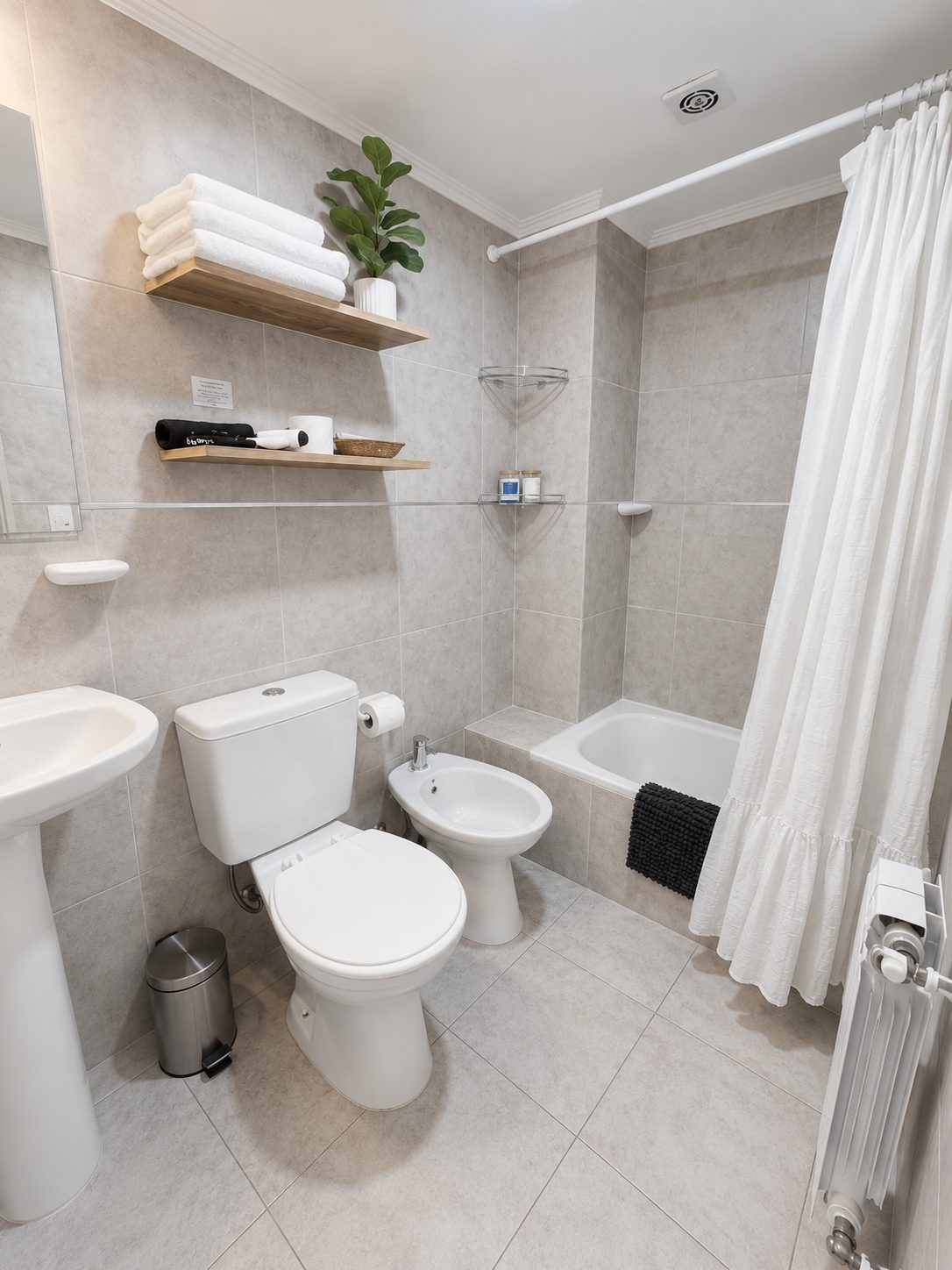 Baño de Cozy Suite
